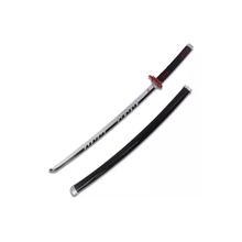 Espada Katana Tanjiro V2 Rengoku Demon Slayer Lâmina Bambu Cosplay Decoração Com Suporte