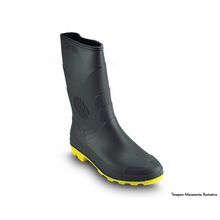 Bota Pega Forte Sola Amar Cano Medio 45/46 S/ Forro