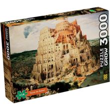 Quebra Cabeça 3000 Peças Torre De Babel - Grow 04595