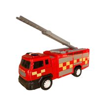 Veículo Bombeiro Luz e Som Street Road Super Truck - Toyng