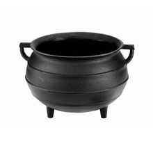 Caldeirão Tripé de Ferro Fundido Panela Mineira 26x20cm 8L