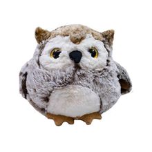 Pelúcia Corujinha Olhos Amarelos 19cm