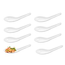 Colher Finger Food Brigadeiro Buffet Restaurante Melanina Branco 8un