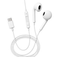Fone Conversa Limpa Classic Branca com Fios USB-C