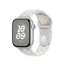 Pulseira Apple Watch 42 mm, Esportiva Nike, Apple, Platina