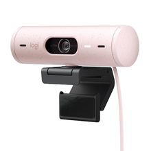 Webcam Full HD Logitech Brio 500 - Rosa