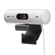 Webcam Full HD Logitech Brio 500 - Branco
