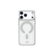 Capa iPhone 17 Pro Max Peel, Originais iPlace, Cinza