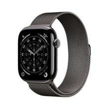Apple Watch Series 11 GPS + Cellular - Caixa ardósia de titânio  46 mm - Pulseira ardósia estilo milanês  P/M