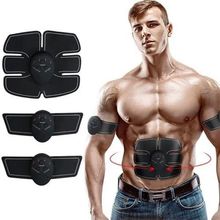 Cinta Abdominal Eletrica 6 Pack Ems Tonificador Muscular 3 Em 1