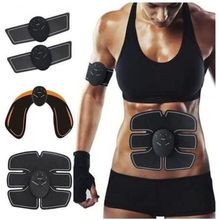 Ems Tonificador Muscular Elétrico Abdominal + Bumbum Glúteos 4 Em 1