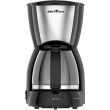 Cafeteira Elétrica Britânia BCF19A 18 Xícaras Jarra de Vidro 0,8L Filtro Permanente 110V