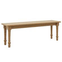 Banco 8980 2 Lugares Madeira Taeda 136,5cm Marrom Milani