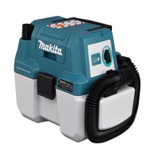 Aspirador de Pó e Líquido Portátil Makita DVC750LZ 7,5L sem Saco Azul