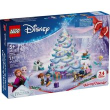 Calendário do Advento Disney Frozen 2025 com 24 Portas e 231 Peças Lego