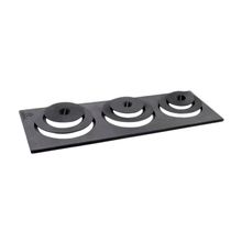 Chapa de Redução Reta para Fogão a Lenha 3 Furos 30x30x70cm Aço Reforçado Libaneza