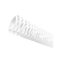Espiral para Encadernacao Lassane ESP7BRAN-VAR 7mm 25 Folhas Pacote 100 Unidades Branco