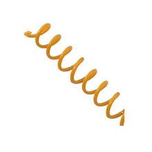 Espiral para Encadernacao Lassane 7mm 25 Folhas Pacote com 100 Unidades Laranja