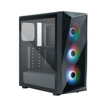 Gabinete para Computador CMP 520 Mid Tower ATX Vidro Temperado com ARGB Preto Cooler Master
