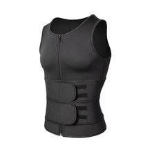 Cinta Modeladora Térmica de Compressão Abdominal em Poliéster e Neoprene Tamanho m Preto Masculina