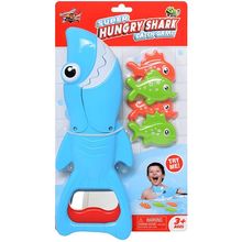 Brinquedo de Praia e Piscina Pegador Tubarão Super Hungry Shark com Peixinhos 99 Toys