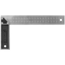 Esquadro para Carpinteiro 8 12em 46532 para Marcações em 45 graus  e 90 graus  com Cabo Metálico Stanley