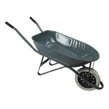 Carrinho de Mão 462MSUL Aço Carbono Pneu Maciço Chapa 24mm 50L para Uso Geral Minasul