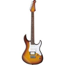 Guitarra Elétrica Pacifica 212VFM com Captadores HSS e push-pull Tobacco Brown Sunburst Yamaha