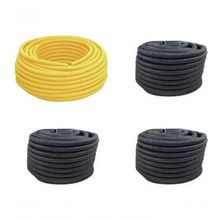 Conduíte Corrugado Eletroduto 3-4 Rolo 50M Reforçado para Instalações Elétricas Amarelo, Cinza