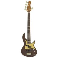 Contrabaixo Pro II 313-BB-5 Detroit 5 Cordas com Corpo em Ash Bourbon Barrel Aria Guitars