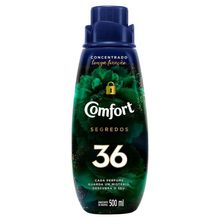 Amaciante de Roupas Concentrado Segredos 36 Fragrância Sofisticada 500ML Comfort
