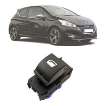 Botão Interruptor do Vidro Elétrico para Porta Modelo F103 Compatível com Peugeot 208 Após 2013