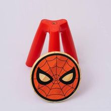 Banqueta Infantil Mini Banqueta Vermelha Homem Aranha Marvel Estrutura Polietileno Marvel