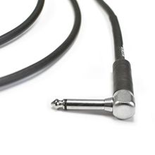Cabo para Guitarra Angel l 0,30MM P10-P10 90º 10FT 3,05 m com Liga de Cobre OFHC Preto Santo Angelo