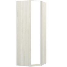 Guarda Roupa Modulado Canto Obliquo Prime Luciane 1 Porta Crema