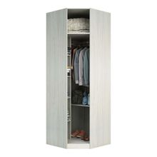 Guarda Roupa 83,8cm 5 Prateleiras 1 Cabideiro Legno Crema