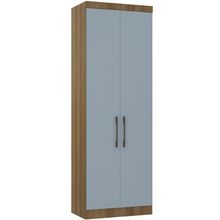 Guarda Roupa Modulado 79cm Paris Avelã Pf Grey Sky Pf