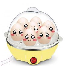 Cozedor Eletrico A Vapor Ovos Egg Cooker Amarelo - Ovos No Ponto Perfeito, De Mole A Bem Cozido