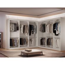 Guarda Roupa Closet Light Premium Moderna Branco