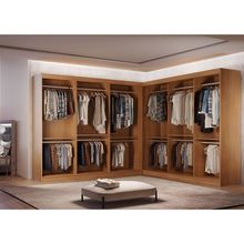 Guarda Roupa Closet Light Premium Moderna Imbuia