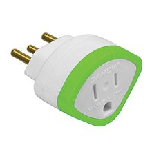 Adaptador Reverso Daneva Dn1629 2p+t 10a 250 Volts Cores...