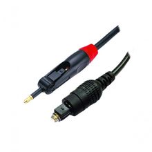 Cabo Fibra óptica Universal Toslink 1,5m Preto