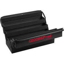 Caixa Metálica Sanfonada Para Ferramentas 5 Gavetas 500,0mm X 330,0mm X 195,0 Mm 3301654 Gedore Red