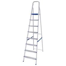Escada Alumínio 8 Degraus 219cm Mor - Doméstica Leve E Durável