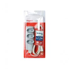 Extensão Noshock90 Pl 2x0,75 2p 10a Cinza 1,3m