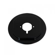 Flange Esmaltada Média Sistema Anti-rotação Para Cooktop Preto