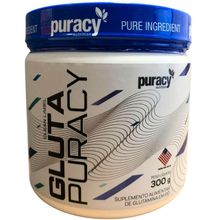 Glutamina Puracy 300g Pura Suplemento Recuperação Muscular Sabor Original