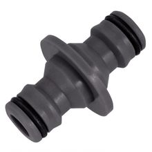 Conector De 2 Engates Rápidos Tramontina Para Mangueiras 1/2 5/8 3/4