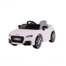 Carrinho Elétrico Branco Audi Tt Rs 2.4ghz 12V Bel Brink