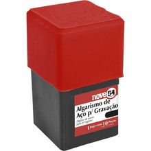 Algarismo De Aço Punção 8mm 0-9 Para Gravação - Nove54
